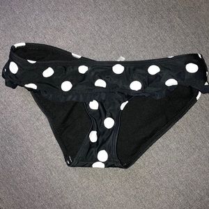 Polka dot bikini bottom